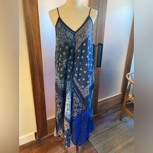 Anthropologie Holding Horses bandana dress. Small